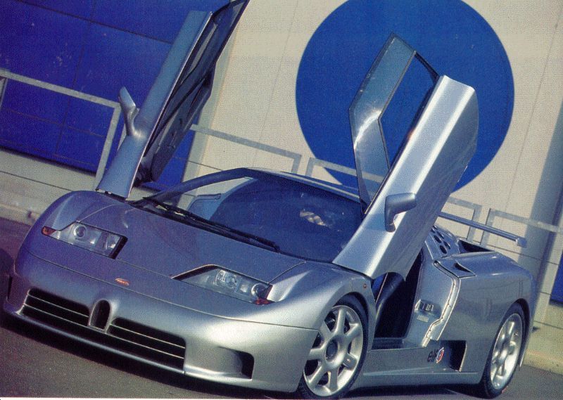 Bugatti EB 110: 9 фото