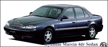 Hyundai Marcia: 12 фото