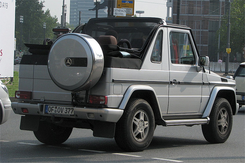 Mercedes G-class Cabriolet: 6 фото