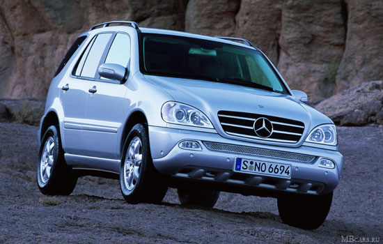 Mercedes M-class W163: 9 фото